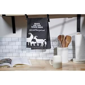 Primitivesbykathygoatslikepotatochipskitchentowel Urban Country Home Decor Primitives by kathy goats like potato chips kitchen towel urban country home decor