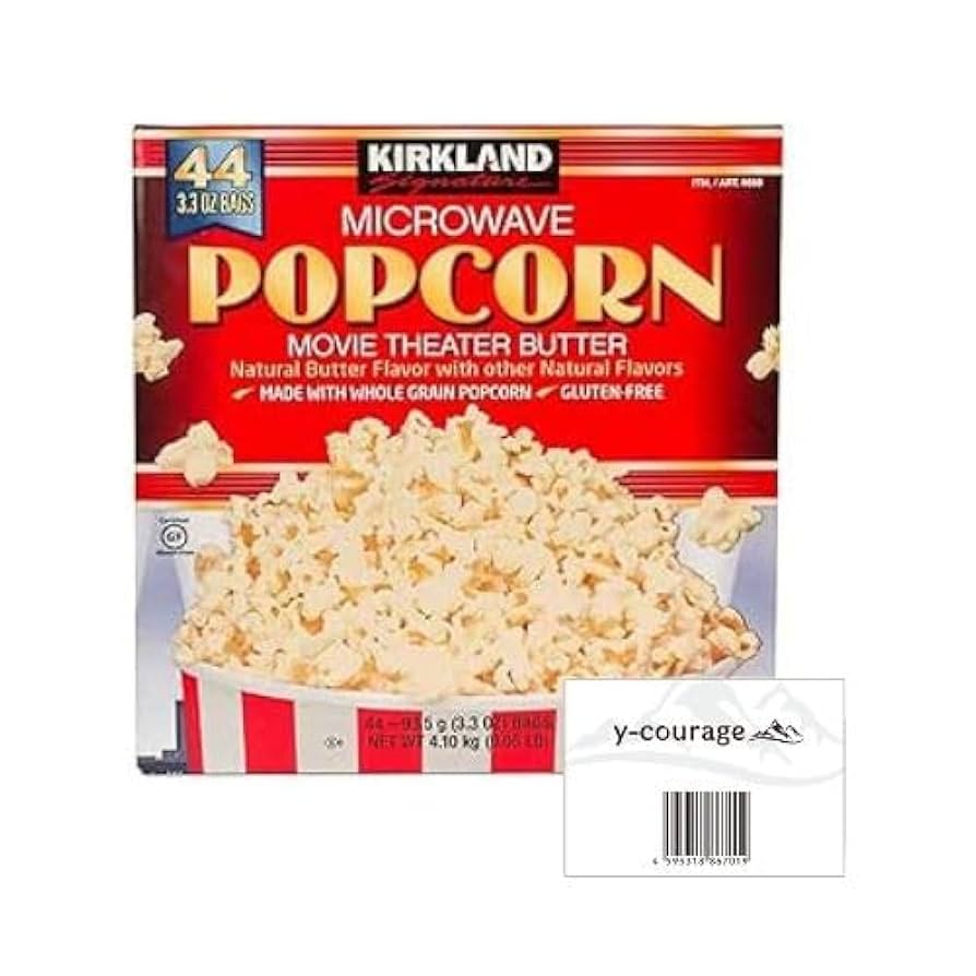 ポップコーン Amazon.co.jp: コストコ 電子レンジ用ポップコーン 44袋 4.1kg(y