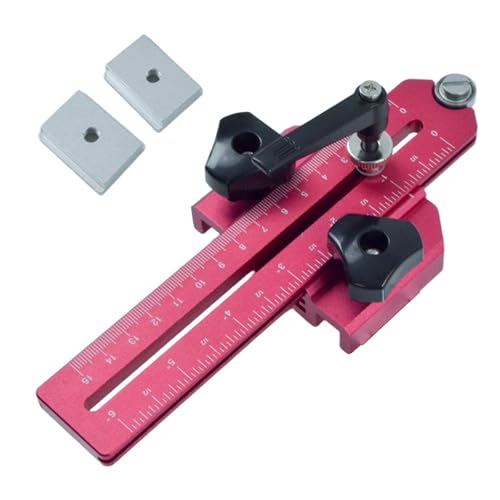 Gabarit de traçage bois en aluminium stable à double graduation - 2