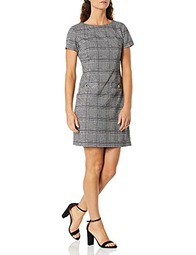 Image of Tommy Hilfiger Women's Scuba Crepe Two Pocket Dress