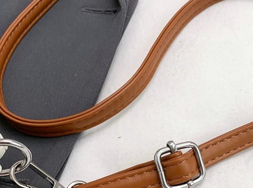 PU Leather Street Tote Bag Knot Handle Adjustable Strap Zipper Compartment Large Capacity Crossbody3