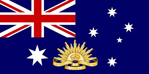 Drapeau Australian Military Forces 1949-1954 grand pavillon militaire