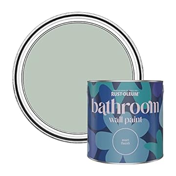 Rust-Oleum Green Water-Resistant Bathroom Wall & Ceiling Paint - Laurel Green 2.5L