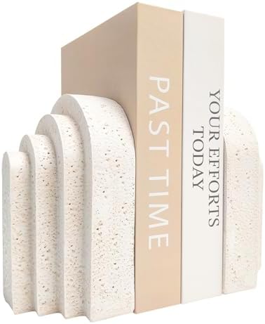 Heavy Duty Book Ends for Shelves, Decorative Book ...