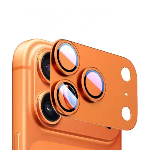 Película Câmera iPhone 17 Pro Vidro Temperado com Estrutura em Metal