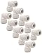 AquaHouse Lot de 10 connecteurs coudés pour tuyau d'eau de 6,35 mm, filtre à eau de réfrigérateur et congélateur, plomberie et osmose inverse