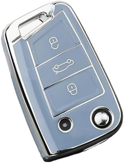 車のキーカバーケース ゴルフ 7 MK7 ティグアン MK2 用レオン FR 2 イビサ用オクタビア用キーレス TPU 車のフリップ