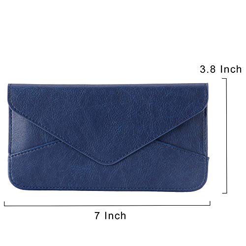 Image of XEYOU Women's Card Wallet Envelope Style Credit Card Holder Cute Cash Wallet for Ladies