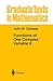 Functions of One Complex Variable II (Graduate Texts in Mathematics, Vol. 159) (Graduate Texts in Mathematics, 159)