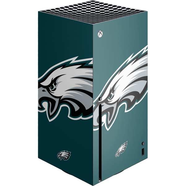 Skinit Decal Gaming Skin Compatible with Xbox Series X Console - Officially Licensed NFL Philadelphia Eagles Large Logo Design