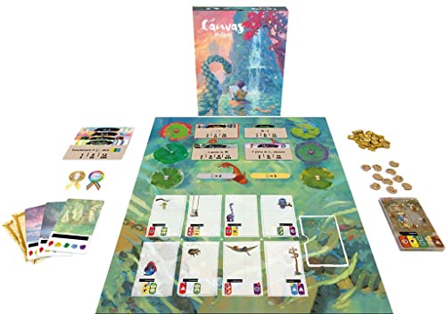 Novalis Canvas - Reflets - French Version Board Game, Artistic Strategy, Mirror Cards, All Audiences - Image 2