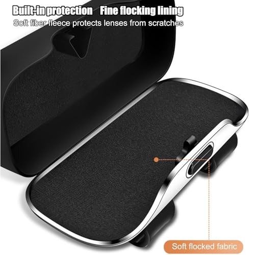 Porta de óculos de carro, clipe de suporte de óculos de sol visor | Clipe de viseira de carro do sup