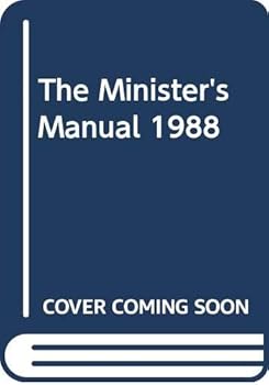 Hardcover The Minister's Manual 1988 Book