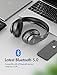 Mpow H20 [Upgraded 059] Bluetooth Headphones Over Ear, 60 Hours Playtime Wireless Headphones, Latest CVC 8.0 Mic, Hi-Fi, Deep Bass, Comfortable Protein Earpads for Travel, Online Class, Home Office