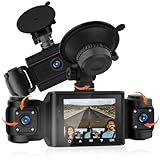 Dash CAM Coche 3 Canales con Tarjeta 64GB – Cámara Coche Grabadora Frontal e Interior, Full HD 1080P, Visión Nocturna, Modo Vigilancia Aparcamiento, Sensor de Movimiento, Mini CAM Dash CAM Coche 3 Canales con Tarjeta 64GB – Cámara Coche Grabadora Frontal e Interior, Full HD 1080P, Visión Nocturna, Modo Vigilancia Aparcamiento, Sensor de Movimiento, Mini CAM
