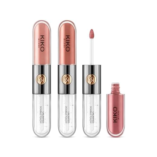 KIKO Milano Unlimited Double Touch Gift Set 01| Lippen-Set Mit 3 Flüssig-Lippenstiften Mit 2 Schritten