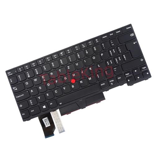 Clavier de rechange premium suisse pour Thinkpad L14 Gen 1 et 2 - 2