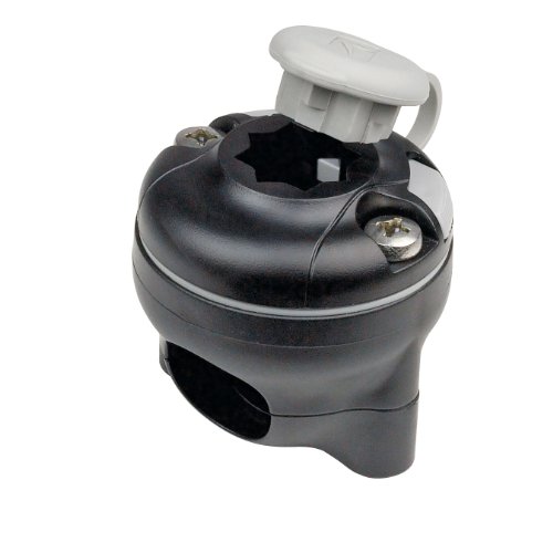 Railblaza Unisex Nd-057 BASE PARA TUBO DE 19-25 MM., Schwarz, Einheitsgröße EU