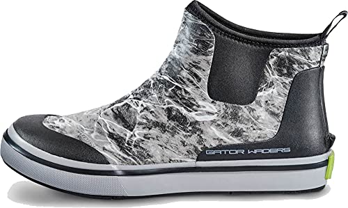 Gator Waders Men's Deck Boots, Blacktip - 10 #TOP16