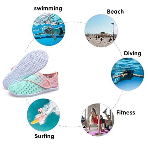 Image of Spesoul Womens and Mens Water Shoes Breathable Quick Dry Soft Barefoot Aqua Socks for Hiking Swim Beach Surf Yoga Sport