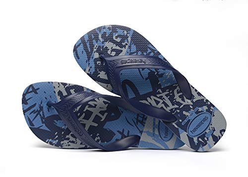 Chinelo Top Max Street, Havaianas, Masculino, Azul Aço, 35/36