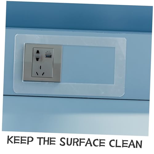 Cubierta envolvente de acrílico para interruptores de luz elegantes 4