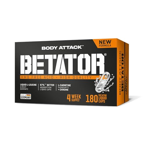 Body Attack Betator Fast Acting Liquid Caps, 180 Kapseln