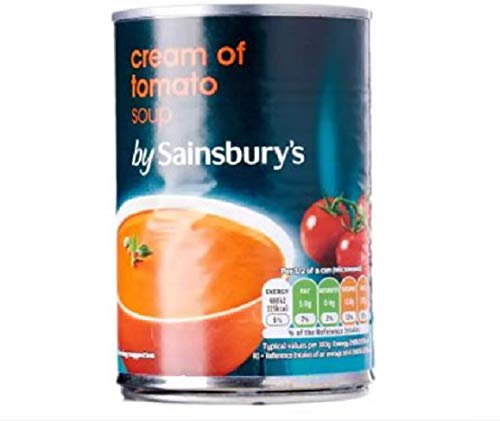 Sainsbury's Cream of Tomato Soup 400g - Cream of Tomato Soup has earned a special place in our hearts as well as our kitchen cupboards.
