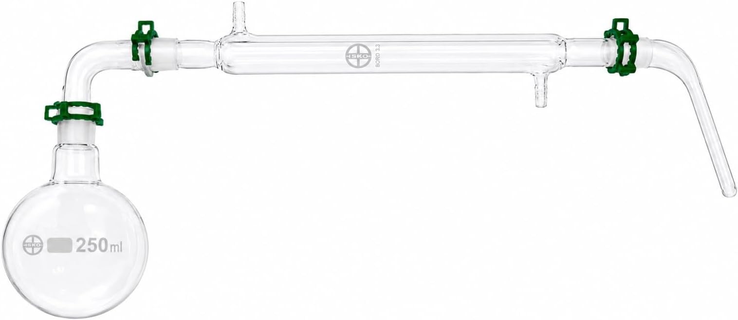 ISKO® Borosilicate Glass Distillation Apparatus or Distillation assembly unit (250ML)