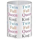 Organizador de sábanas de 8 piezas, lavandería (multicolor)