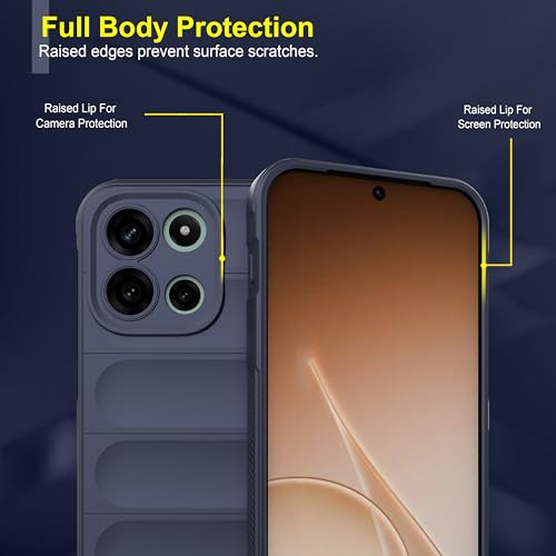 Image of Zapcase Back Case Cover for OnePlus Nord 6 | Compatible for OnePlus Nord 6 Back Cover | Liquid Silicon Magic Case with Camera Protection | Sapphire