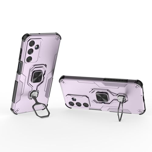 Coque Samsung A26 5G rose antichoc de 6,7 pouces avec support intégré - 4