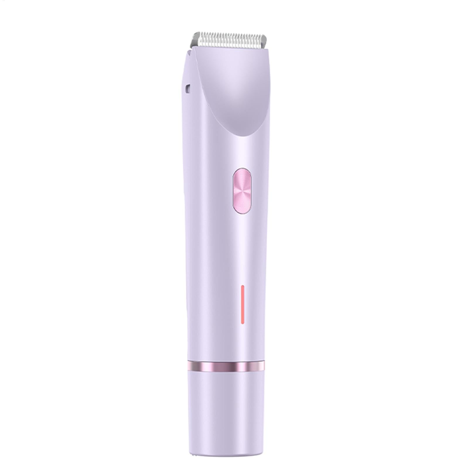 Bikini Trimmer for Women, Body Hair Trimming Tool, Gentle Wet Dry Shaver, Rechargeable Powerful Hair Groomer with Waterproof and Sturdy for Whole Body, 1 Piece