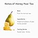 OSULLOC Honey Pear Tea (Sweet Pear & Honey Flavor), Fruit tea Blend, Premium Teabags from Jeju Island, 20 count