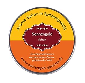 Sonnengold Safran-Fäden, Top-Qualität - Spitzenkategorie 1 (2 Gramm)