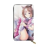 [RFSHOP] 財布 セクシー 美しい アニメ柄 キャラクター柄 ウマ娘 スペシャルウィーク 白ニーソ 長財布 一流の革職人が作る カスタマイズ品質 Ykk製ファスナー使用 防水 大容量 お札入れ 小銭入れ カード収納 財布 メンズ オシャレ 一粒万倍日 財運財布 男女兼用 19×10.5×2.5cm