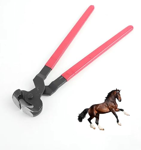 Alicates de herradura, recortadores de metal multifuncionales con agarre cómodo para ganado, cabras, ovejas y caballos