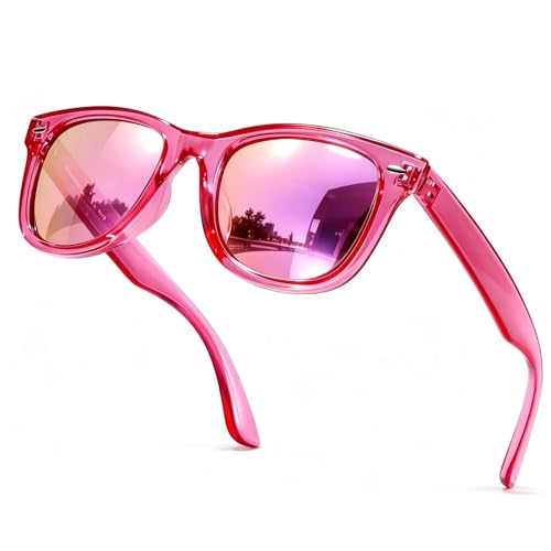 Image of SIPHEW Polarized Sunglasses for Women & Men - UV400 Mirrored Eyewear | Designer Unisex Fashion Sun Glasses w /Medium Fit,Suitable for Any Face Shape,Beach,Everyday Wear