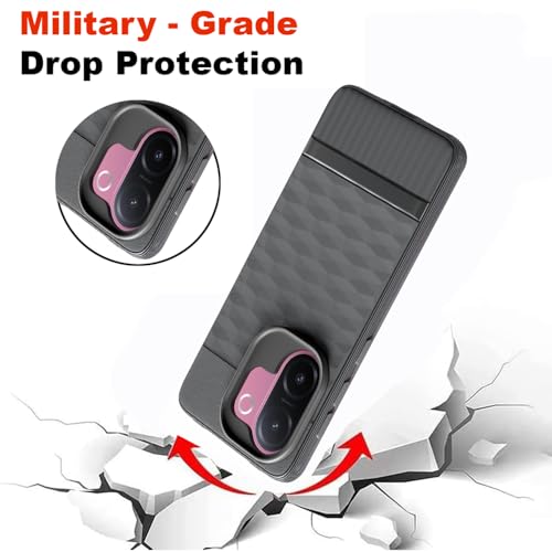 Image of Shockproof Case for Vivo V60e 5G | Full Camera Protection | TPU Flexible Back Cover for Vivo V60e 5G (Graphite Grey)