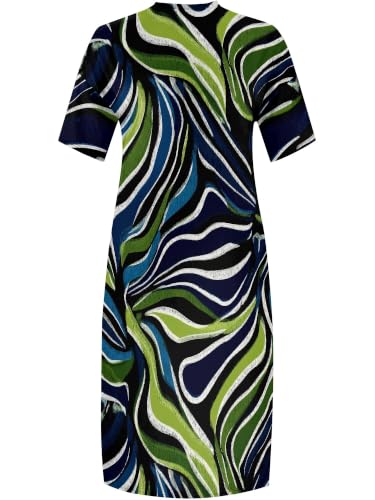 Image of PinkPatty Women's Plus Size Short Sleeve Maxi Dress Casual Loose V Neck Long Dress with Pockets