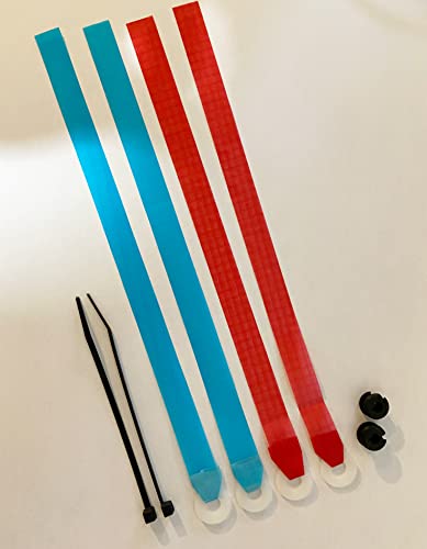 Nautos Shroud Tell Tails - Shroud Mounting - Ultra Light - New - S043 UL - 4 Tell Tails