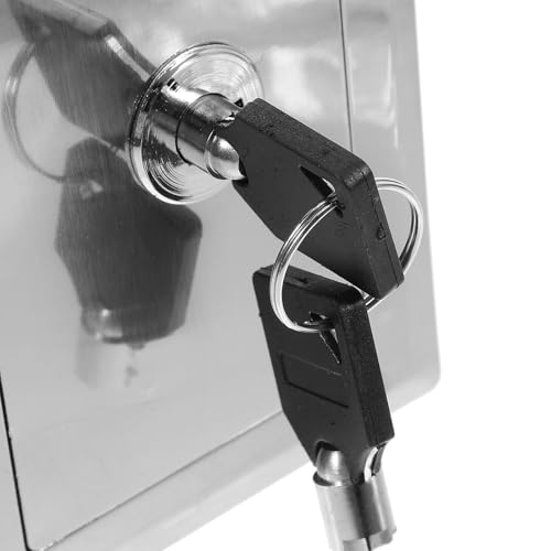 Boîtier en acier inoxydable de commutation manuelle extérieure pour automatisme garage - 3