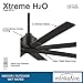 Minka-Aire F896-65-CL Xtreme H2O 65 Inch Outdoor Ceiling Fan with DC Motor in Coal Finish