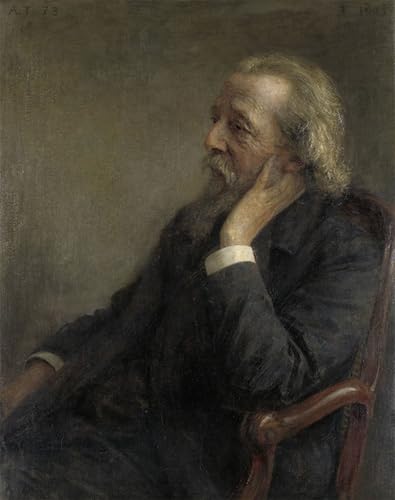 Affiche impression d'art Portret Van Ds Petrus de Jan Veth sur toile pour salon 60x90cm