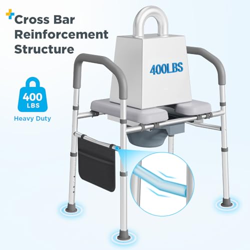 Meoflis BEDSIDE COMMODES 001 Commode For Seniors thumb #2