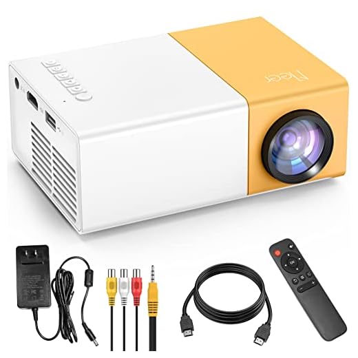Mini Projector, Meer YG220 Pico LCD Video Projector for Children Present,Home Theater,Game,Outdoor Entertainment with HDMI USB AV Micro SD Input and Remote Control