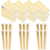 FIXOSHEE Popcorn Eimer 24 Stück Papier Popcornboxen mit Muster Snackbehälter für Filmabend und Party Bunte Popcorntüten für Süßigkeiten