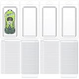 Action Figure Display Set: to meet your varying storage requirements, each package comes with 100 clear pet clamshell cases; Be it for personal use or for display, you can trust that our cases will meet your storage needs adequately and stylishly; Wi...
