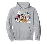 Portrait de groupe classique de Disney Mickey et ses amis Sweat à Capuche