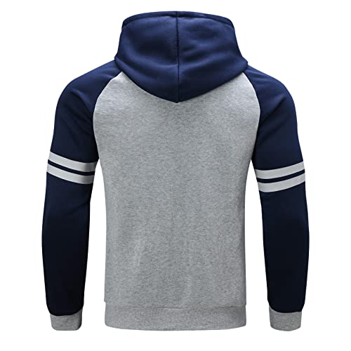 Sweat-shirt homme polaire noir col rond anti-froid pour le travail